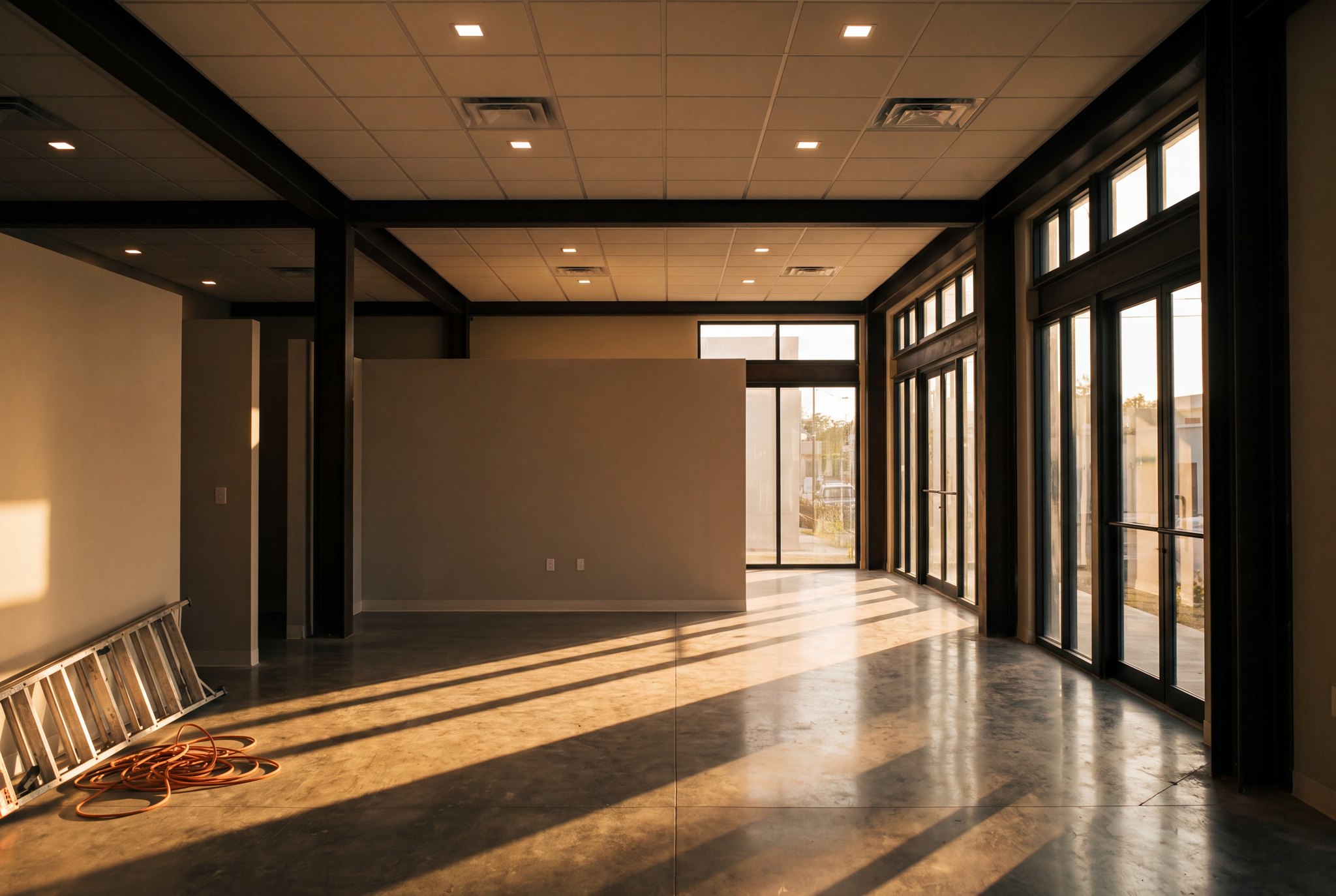 Completed commercial fit-out